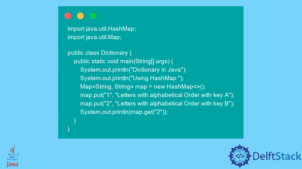 diccionario-en-java-delft-stack